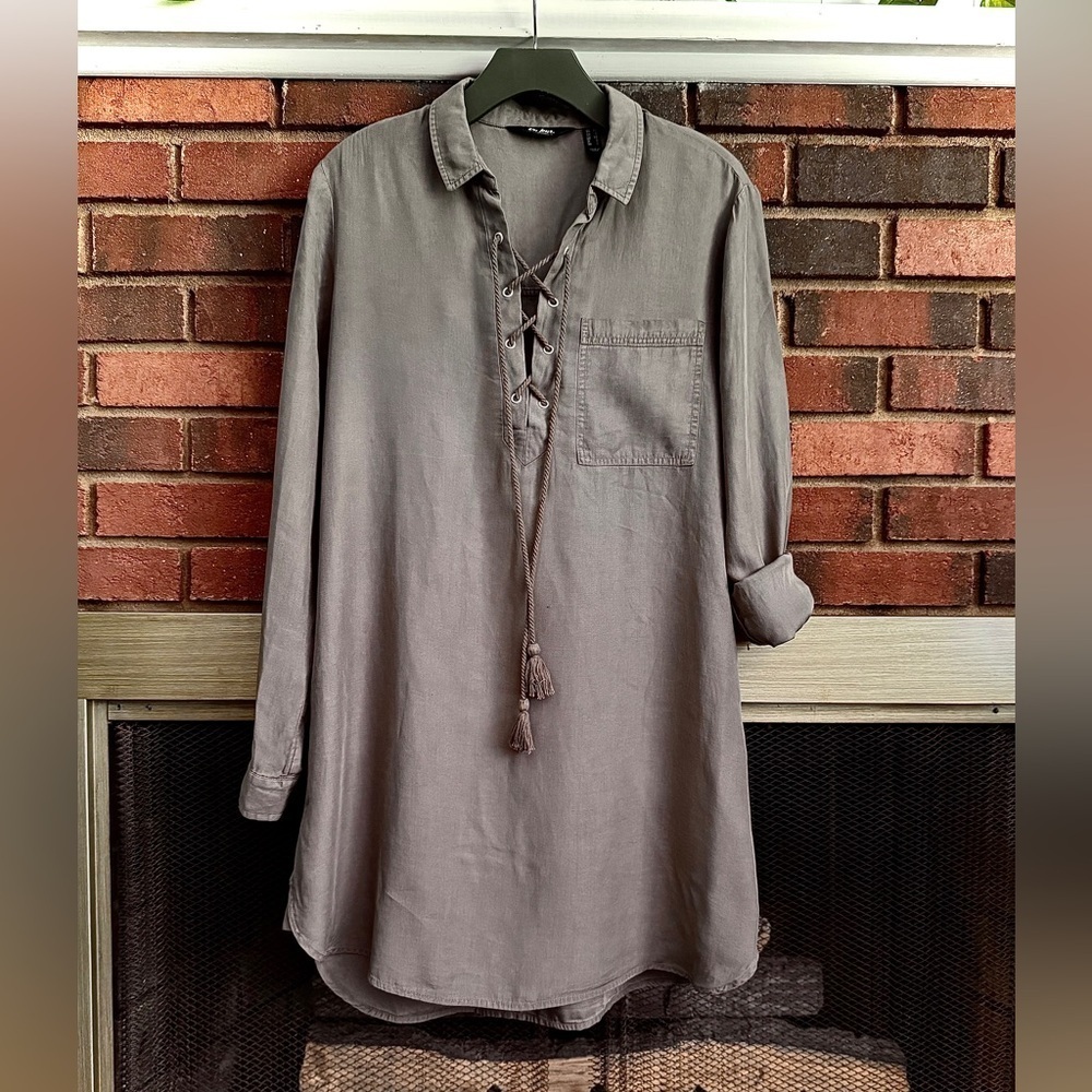 #11)  Du Jour Super Cute green dress size XS excellent condition.